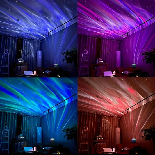 Projecteur Aurore Boréale™ | Transformez votre chambre en ciel étoilé