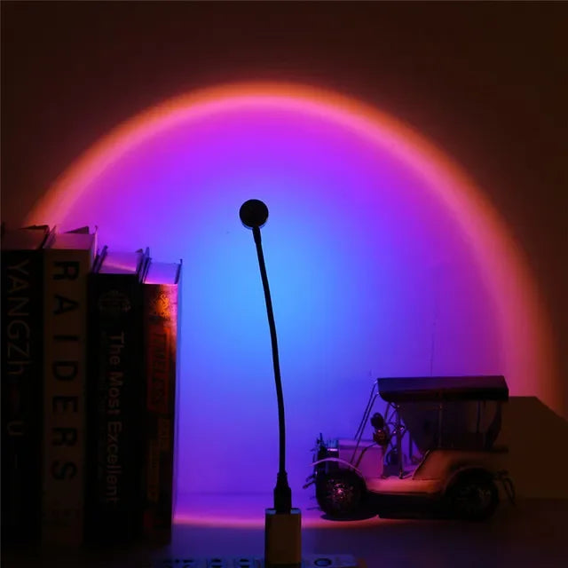 Lampe Sunset™ RGB – Transforme votre chambre en 1 seconde ✨
