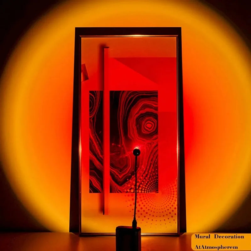 Lampe Sunset™ RGB – Transforme votre chambre en 1 seconde ✨