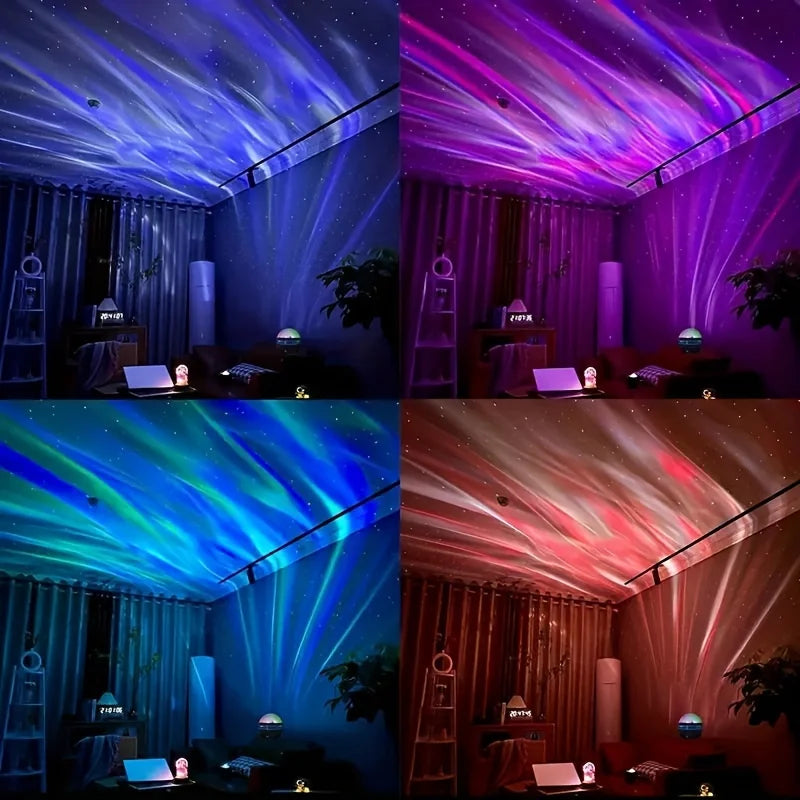 Projecteur Aurore Boréale™ | Transformez votre chambre en ciel étoilé