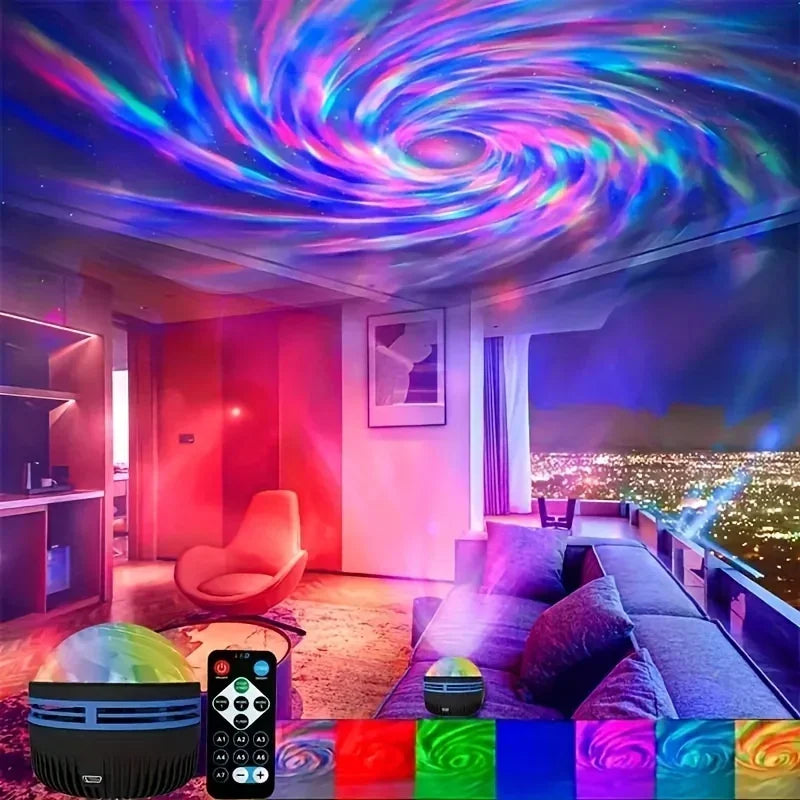 Projecteur Aurore Boréale™ | Transformez votre chambre en ciel étoilé
